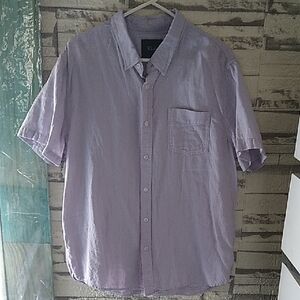 Rails Light Purple Casual Button Down Shirt